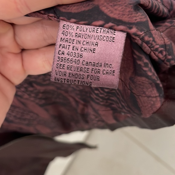 Ness vegan leather moto jacket - Picture 3 of 4